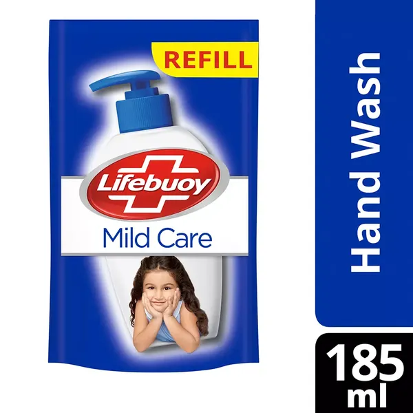 LIFEBUOY H/WASH MILDCARE REF 185ML