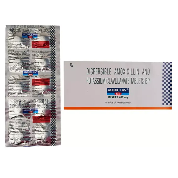 MOXCLAV-DS DISTAB 457MG 10TAB