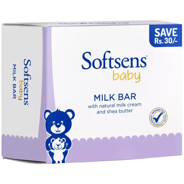 SOFTSENS BABY MILK BAR 3X100GM