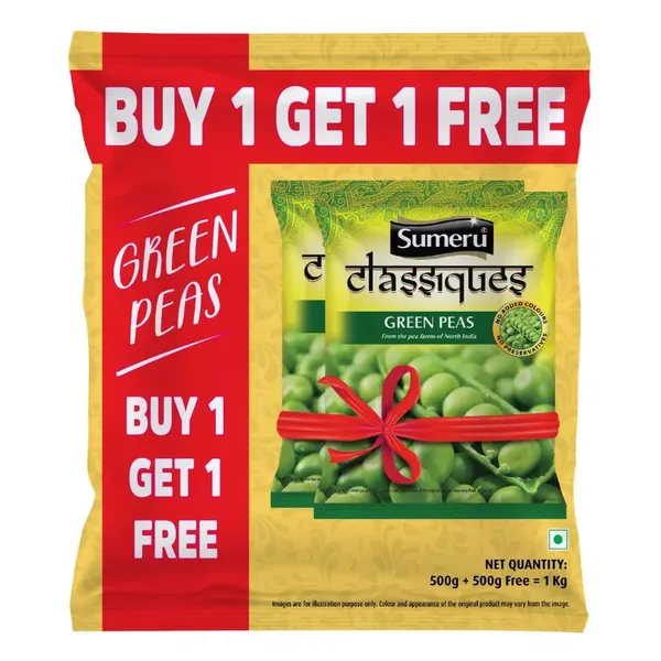 SUMERU GMREEN PEAS 2X500GM