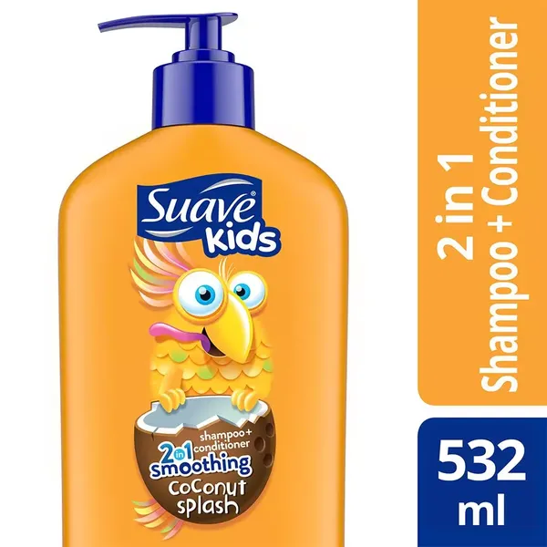 SUAVE KIDS SHAMP 2/1 COCO SMOOTHER 18 OZ 532ML