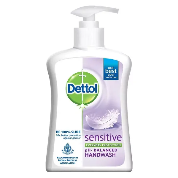 DETT H/WASH SENSITIVE PUMP 200ML