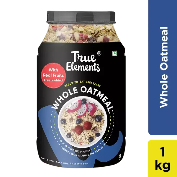 TRUE E WHOLE OATMEAL 1KG