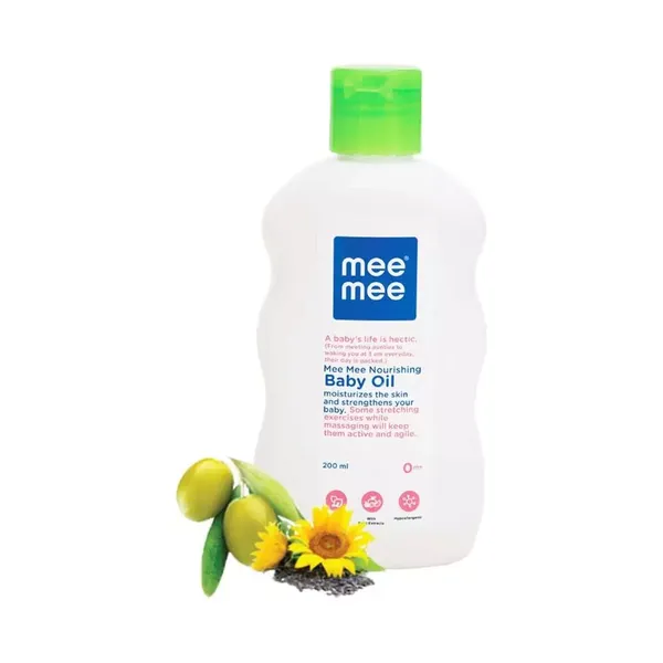 MEE MEE BABY OIL WITH FRUT 200ML