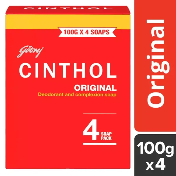 CINTHOL SOAP ORIG 4X100GM