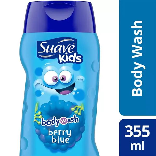 SUAVE B/WASH KIDS BERRY BLUE 12 OZ 355ML