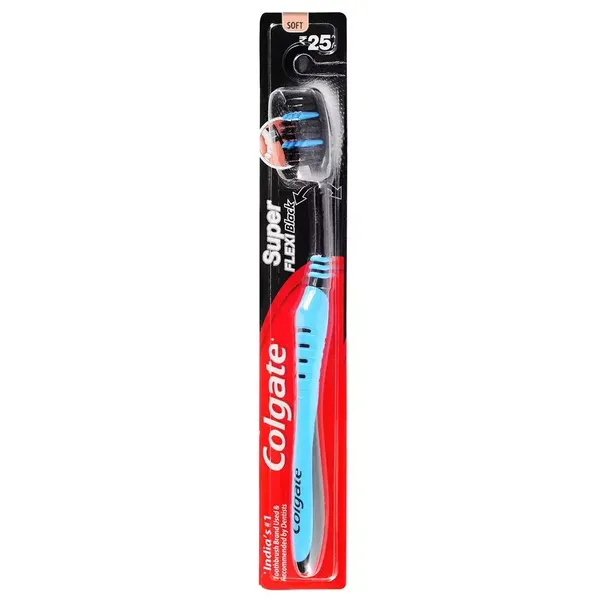 COLG T/BRUSH SUPER FLEXI BLACK S 1PC