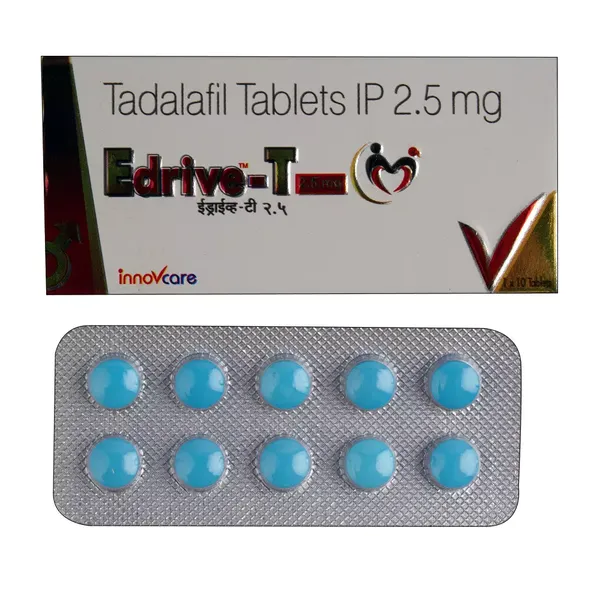 EDRIVE-T 2.5MG 10TAB