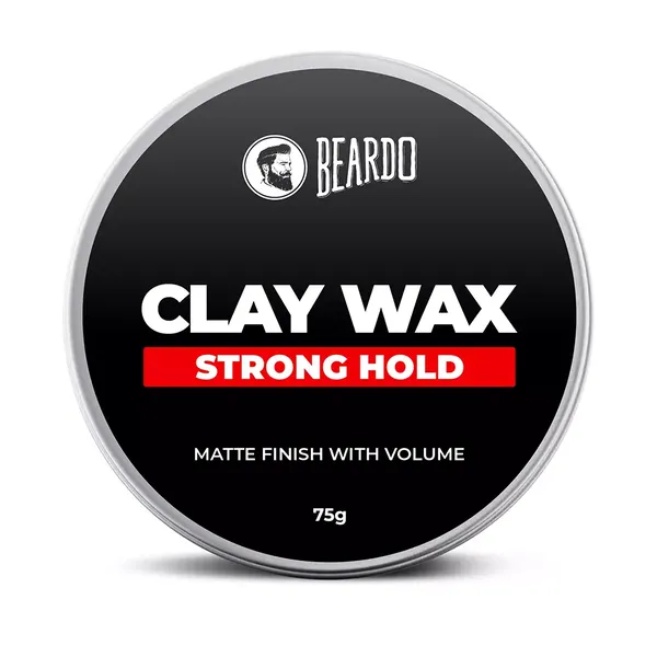 BEARDO HR/WAX STRONG HOLD CLAY 75GM