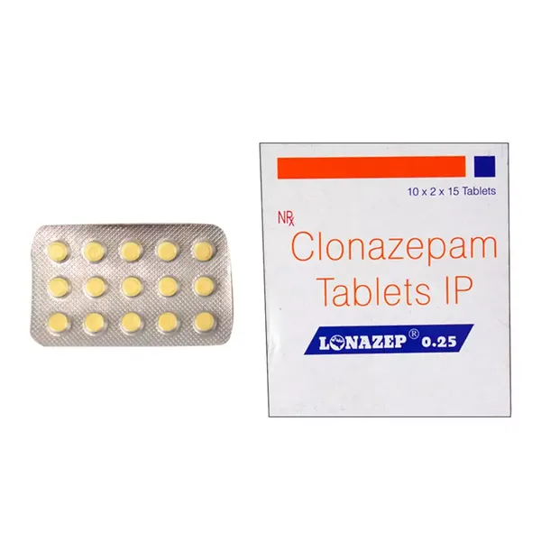 LONAZEP 0.25MG 15TAB