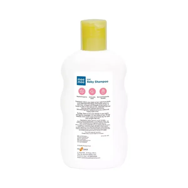 MEE MEE MILD BABY SHAMPOO 200ML