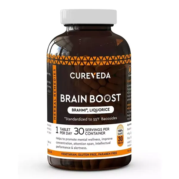 CUREVEDA BRAIN BOOST 30TAB