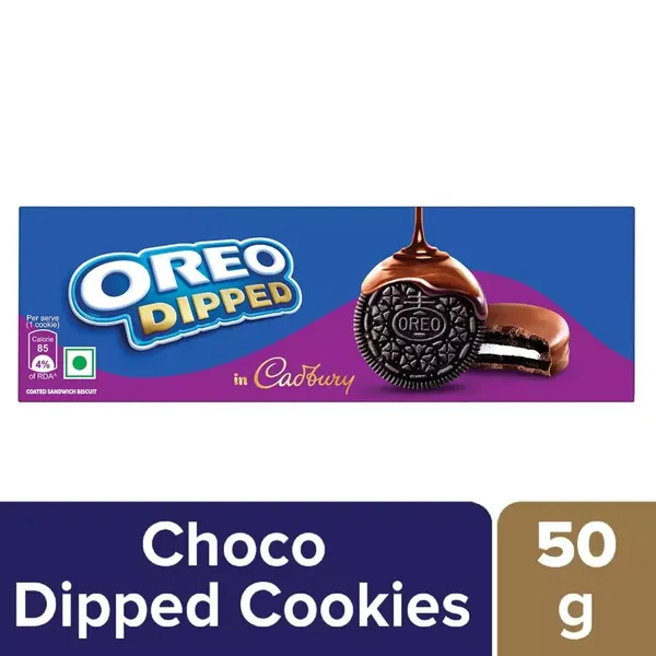 OREO BISC CADBURY DIPPED 50GM