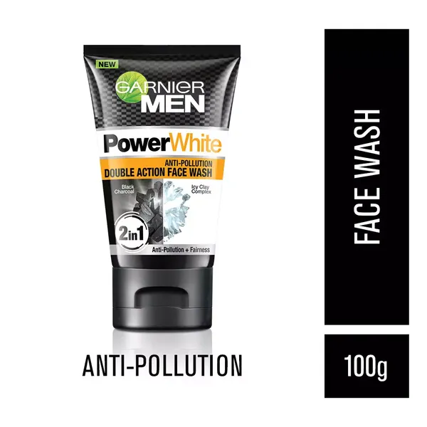 GARN F/WASH MEN POWER WHITE 100GM