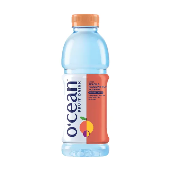 OCEAN WATER PEACH&PASSION FRUIT 500ML