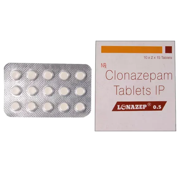 LONAZEP 0.5MG 15TAB