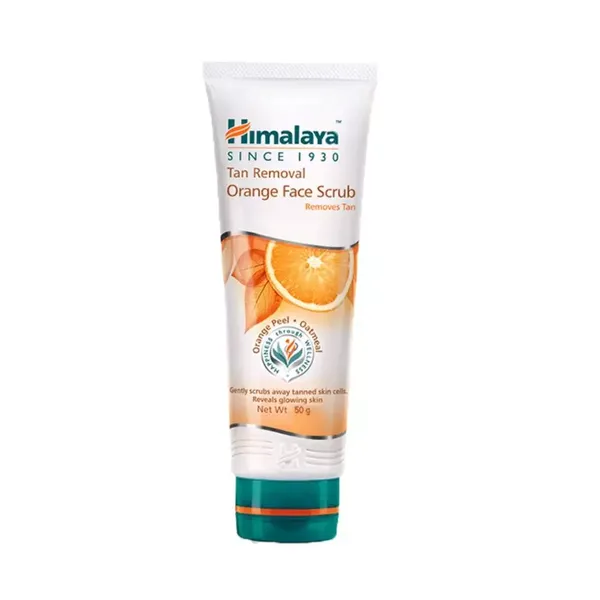 HIMA F/SCRUB ORANGE TAN REMOVAL 50GM