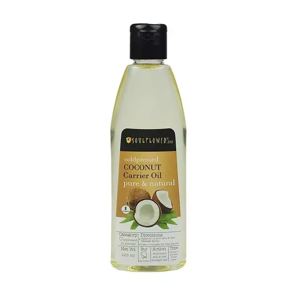 SOULFLOWER COCONUT CARRIER OIL 225ML