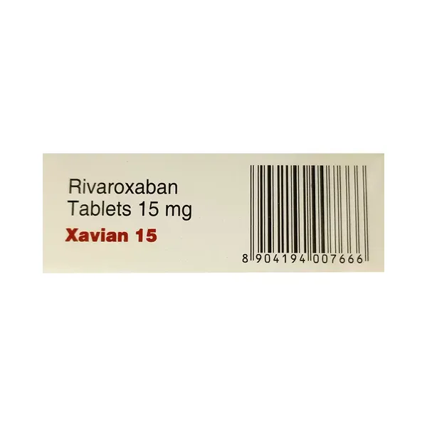 XAVIAN 15MG 10TAB