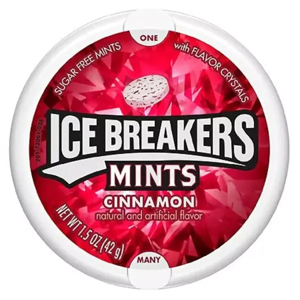 ICE BREAKERS MINTS CINNAMON 42GM