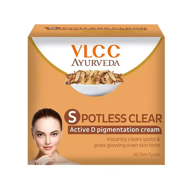 VLCC A/VEDA F/CREAM SPOTLESS CLEAR 50GM