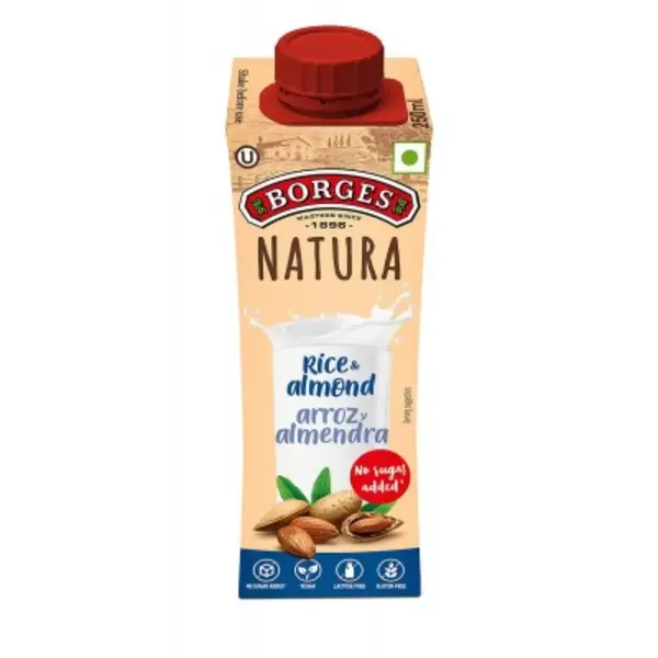 BORGES NATURA RICE & ALMOND 250ML