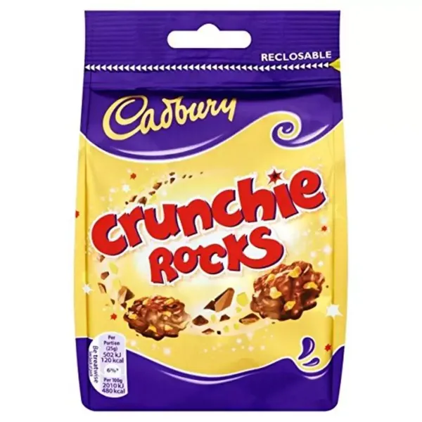 CADB CHO CRUNCHIE ROCKS 110GM