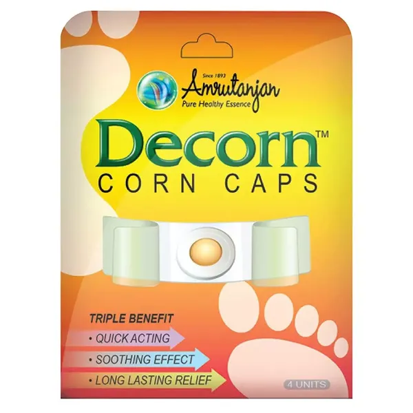 AMRUTANJAN DECORN CORN CAPS 4PC