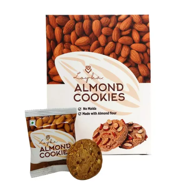 LOYKA ALMOND COOKIES 90GM