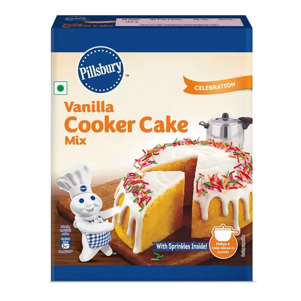 PILLSBURY COOKER CAKE VANILLA 159GM