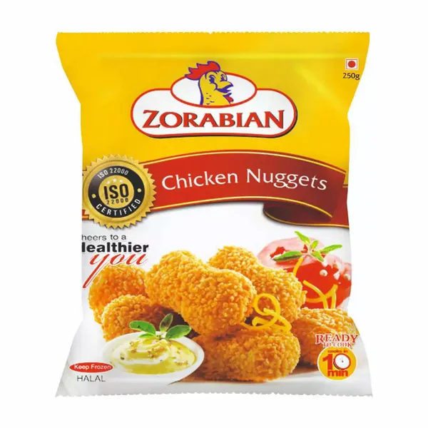 ZORABIAN CHI NUGGETS 250GM