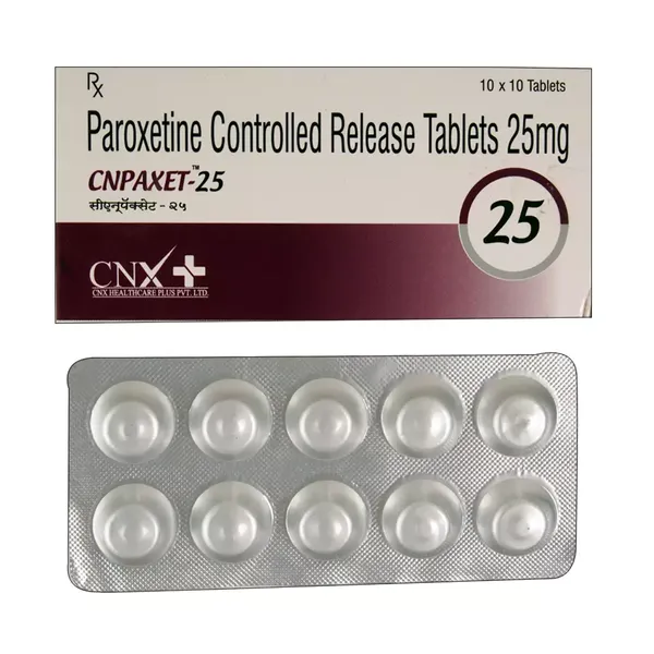 CNPAXET 25MG 10TAB