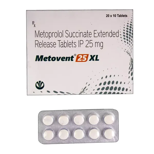 METOVENT-XL 25MG 10TAB