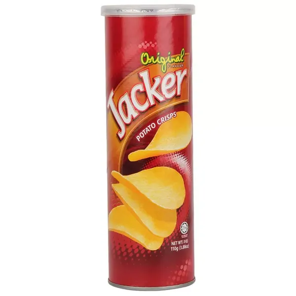 JACKER CHIPS POTATO ORIGINAL 110GM