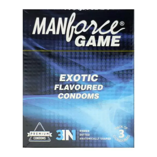 MANFORCE CONDOM EXOTIC 3PC