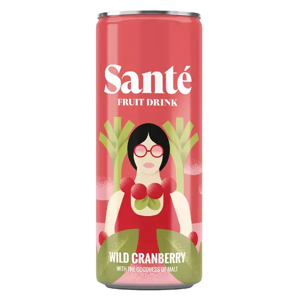 SANTE WILD CRANBERRY FRUIT DRINK 250ML