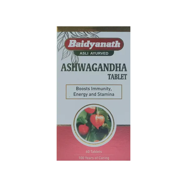 BAIDYANATH ASHWAGANDHA TABLET 60TAB