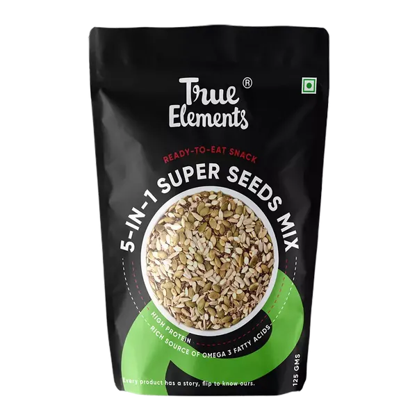 TRUE E 5-IN-1 SUPER SEEDS MIX 125GM