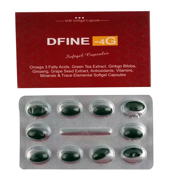 DFINE-4G SOFTGEL 10CAP