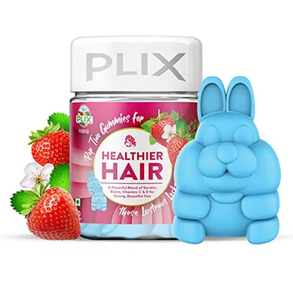 PLIX HAIR BIOTIN HEALTHIER 60GUMMY