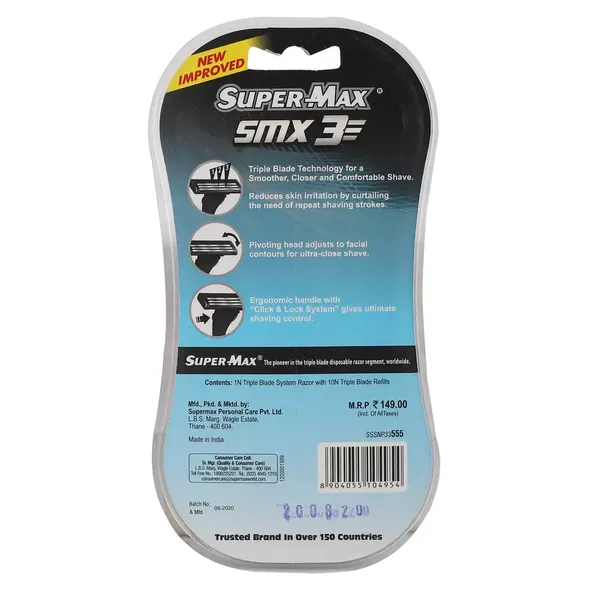 SUPERMAX RAZOR SMX 3 1PC