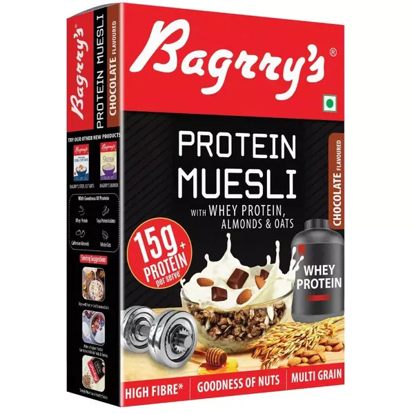 BAGR MUSELI PROTEIN CHOC 500GM