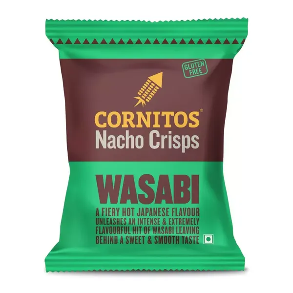 CORNITOS NACHO CHIPS WASABI 150GM