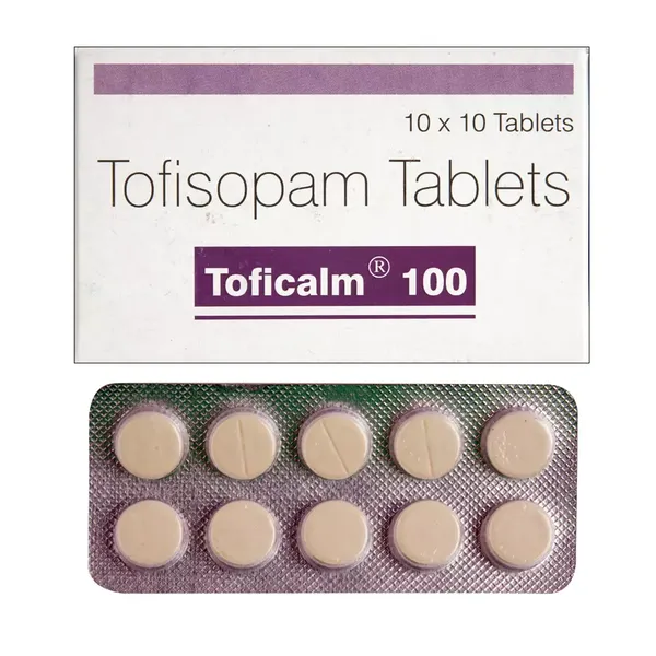 TOFICALM 100MG 10TAB