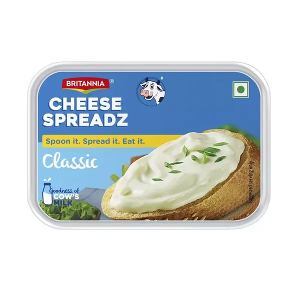 BRITANIA CHEESE SPREADZ 180GM