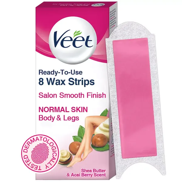 VEET INSTANT WAXING KIT NORMAL SKIN 8PC