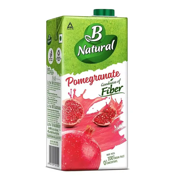 BNATURAL POMEGRANATE PLUS JUICE 1000ML