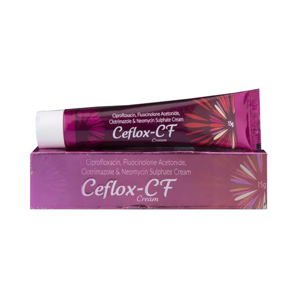 CEFLOX-CF CREAM 15GM