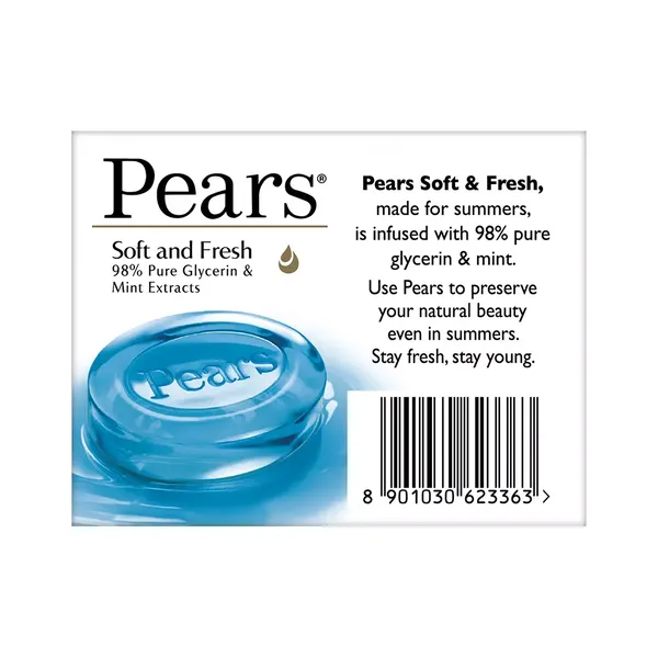 PEARS SOAP SOFT FRESH 75GM