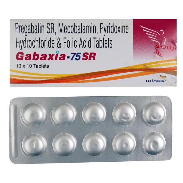 GABAXIA-SR 75MG 10TAB